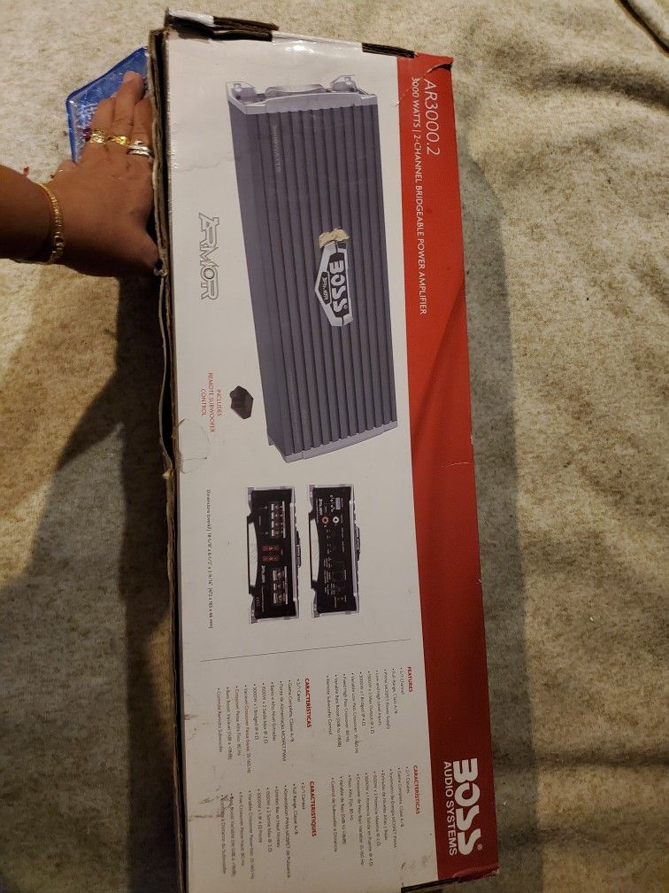 BOSS AR3000.2 Car Amplifier – NEW / Never Used