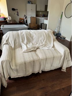 couch and couch cover