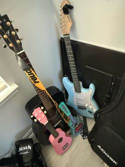 Black Acoustic Guitar