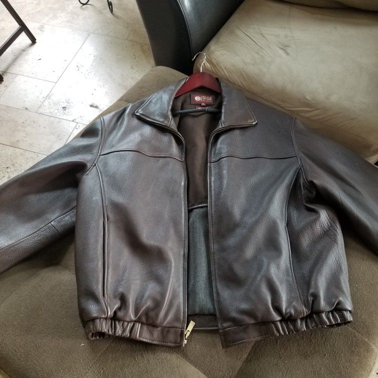 Leather Coat