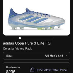 adidas Copa Pure 3 Elite FG 8.5