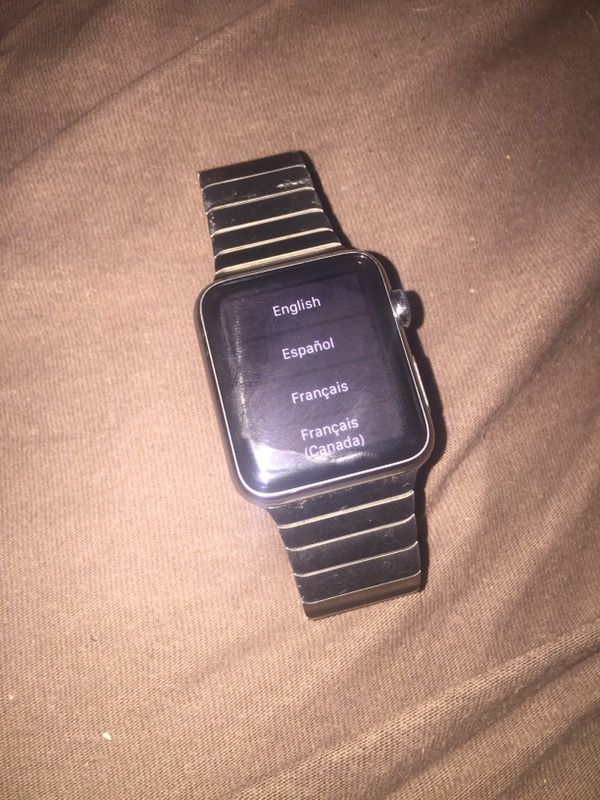 Apple watch stainless steel first generation