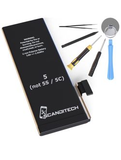 ScandiTech Batería modelo iP5 (no 5S o 5C)
