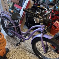 Driven Fat Tire Cruiser e-bike