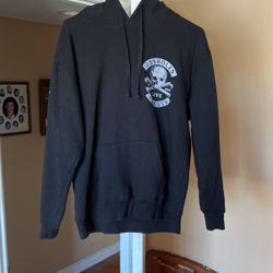 Black Assholes Live Forever Hoodie Size Small