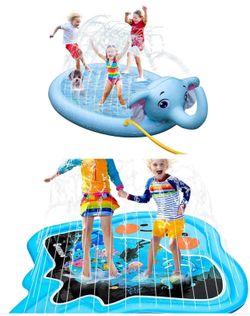 New Splash 💦 Sprinkler Summer Mat 