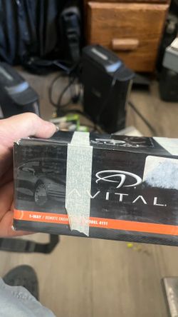 Avital remote start alarm