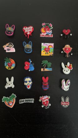 Cartoon Random Bulk Shoe Charms  pins and Cute - PVC - for Sandals and Shoe Decoration