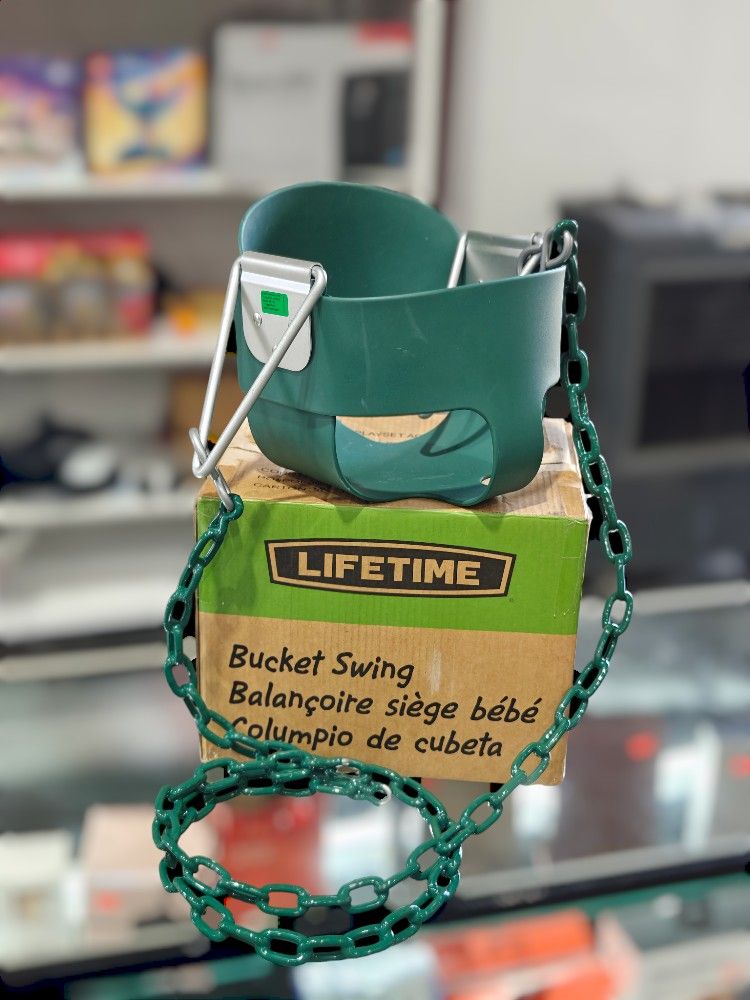 Lifetime Toddler Bucket Swing with Coated Chain