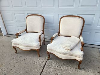 Set of high end Drexel Heritage downfilled chairs