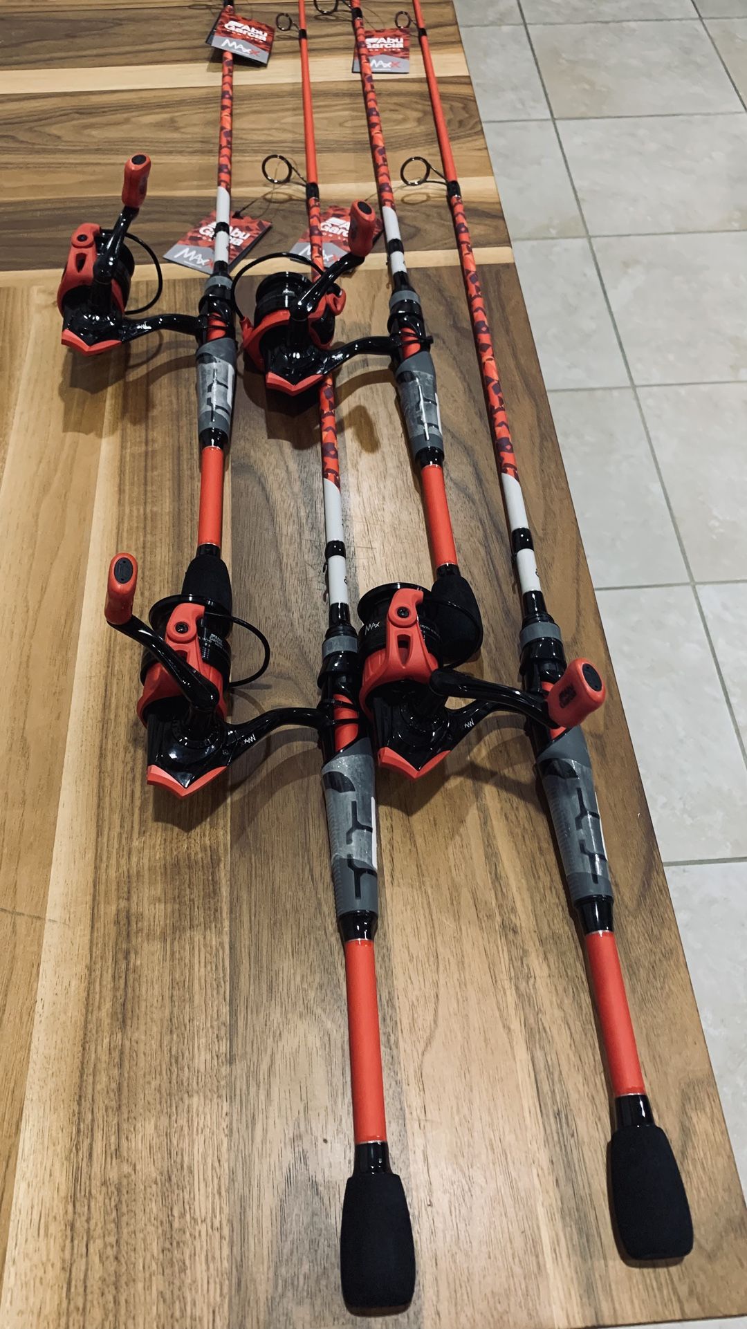 Abu Garcia Max X Spinning Rods And Reels NEW