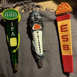 Craft Beer Tap Handles - Widmer + Redhook (3 total)