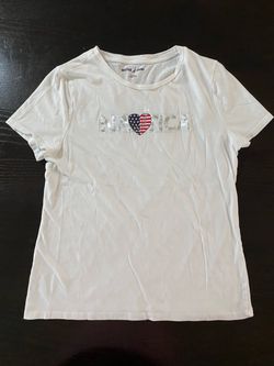 Nautica Jeans White Graphic T-Shirt