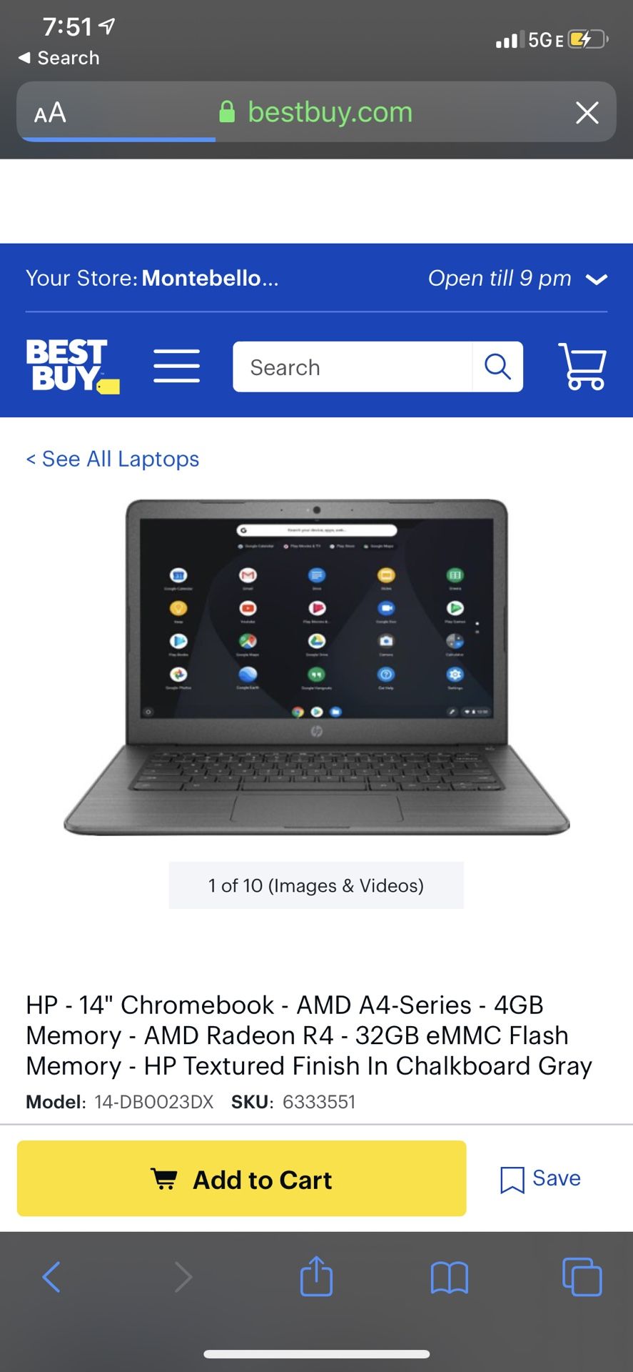 HP Chromebook