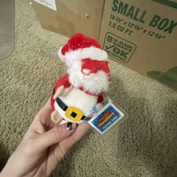 Webkinz Christmas Mazzin Hamster With Code