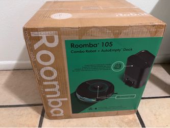 Unopened Roomba 105 combo robot plus auto empty dock