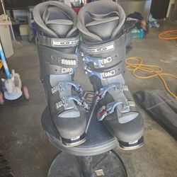 Skis Poles And Boots