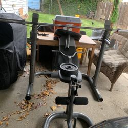 Workout Bench Set