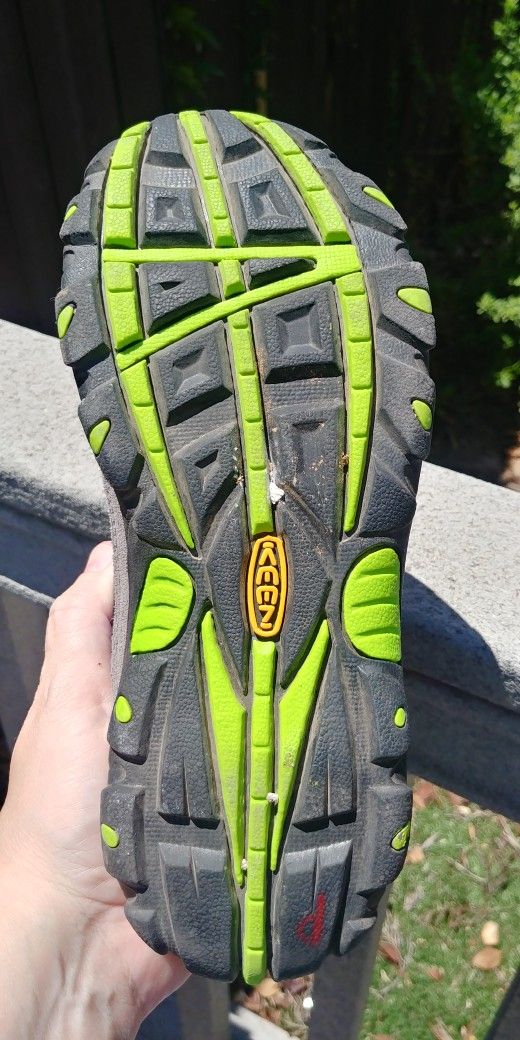 Keen Gray Green Blue Black Hiking Shoes