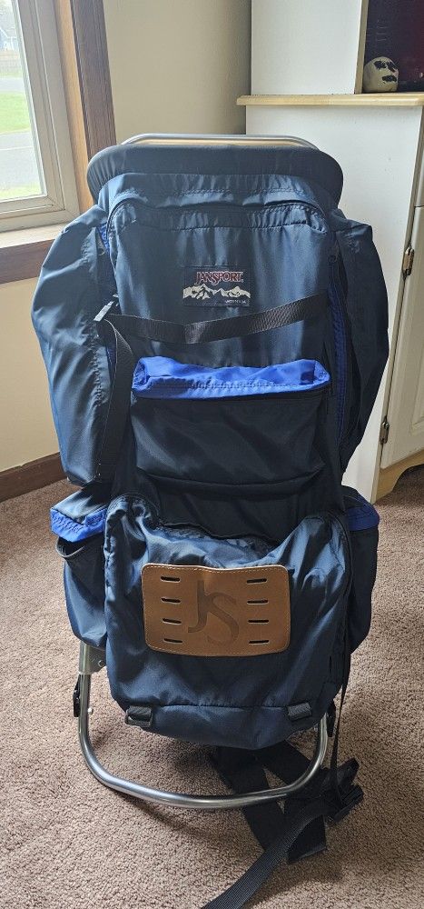 Vintage Jansport External Frame Hiking Backpack