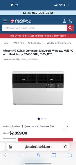 Friedrich® Kuhl® Commercial Air Conditioner SL22N30