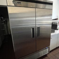 Fridgcon 49 Cu Ft Commercial Two Solid Door Refrigerator