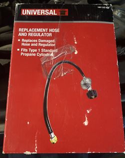 Replacement Regulator with Hose Gas Pipe 