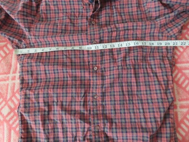 vintage M.L. LEDDY'S - Handmade Texas Western Plaid Shirt no size