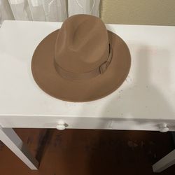 Brown Fedora Hat