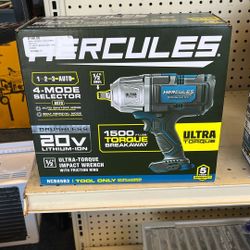 Hercules 20v 1/2” Impact Wrench Model HCB85B2