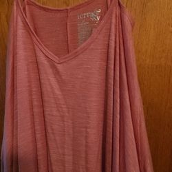 Terra Sky Women's Plus Sized Shirt