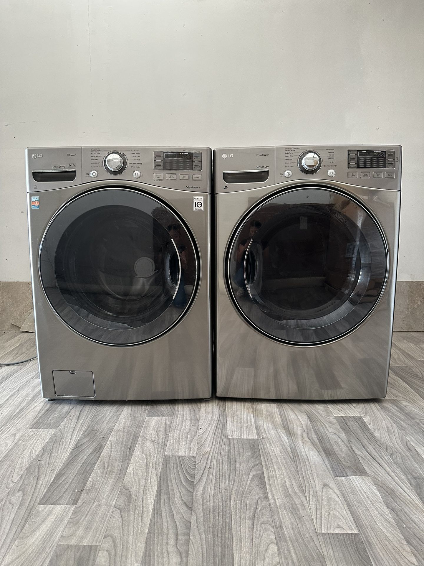 LG Steam Washer And Gas Dryer Laundry Set for Sale in San Diego, CA