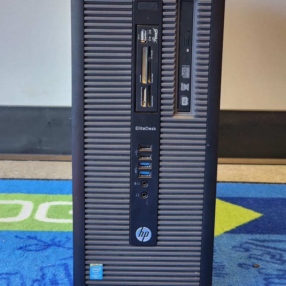 HP Elitedesk 800 G1 Mini Tower PC | Intel i7vPro | 4-16GB | SSD/HDD | Wi-Fi 