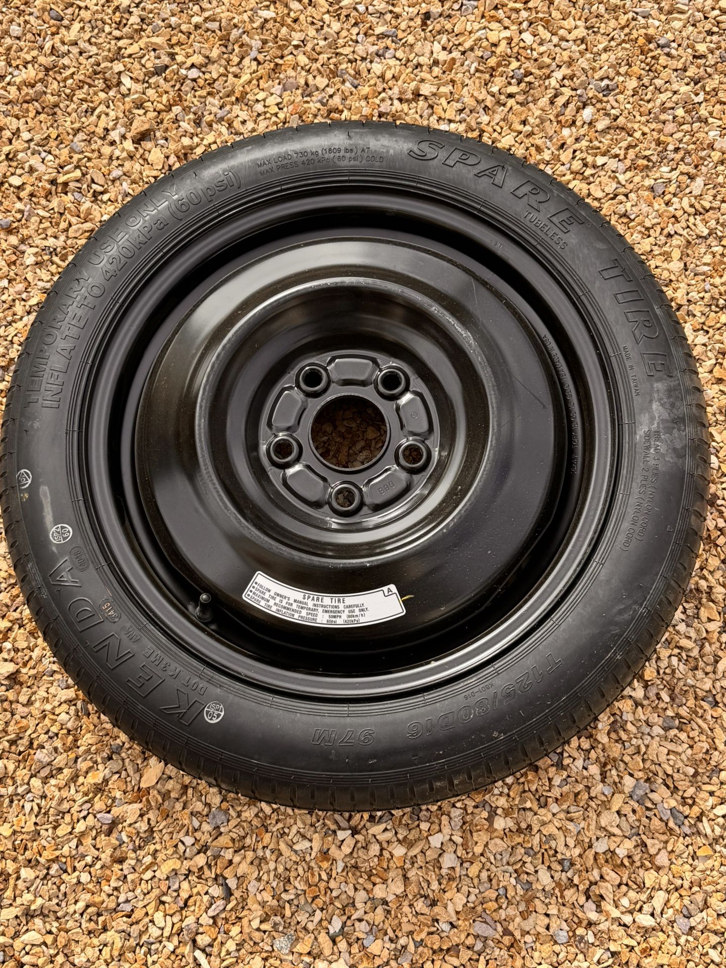 Honda Emergency Spare Tire 