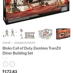 Mega Bloks Call of Duty Zombies Tranzit
