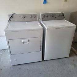 Washer And Gas Dryer Set Used