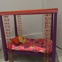 American Girl Doll Bed - Julie (All Pieces Included)