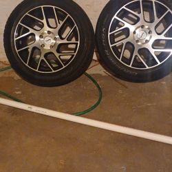 Set Of Four 20-in Wheels And Tires Off 2014 Durango 