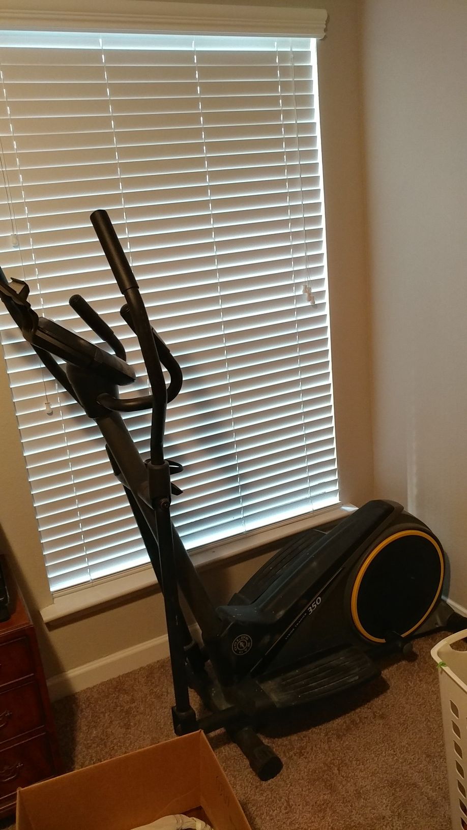 Elliptical machine.