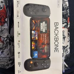BACKBONE One Mobile Gaming Controller, USB-C Controller for Android & iPhone 15 & Newer, 2nd Gen, Gamepass/cloudplay , PC, Ps5**SEALED/NEW**