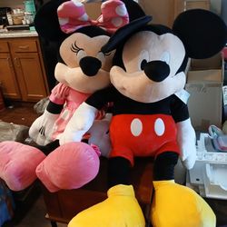 Beautiful Minnie and Mickey