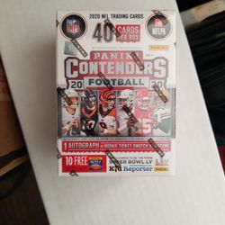 2020 PANINI Contenders NFL Football CARDS Blaster BOX
