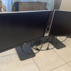 Dell Dual Monitor stand MDS14 and 22” Monitors 