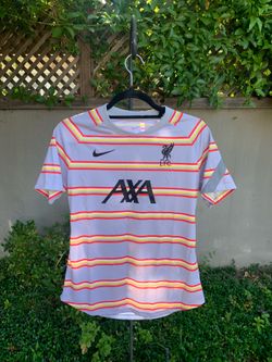 Liverpool 2021/22 Pre-Match Soccer Jersey - Adult Small