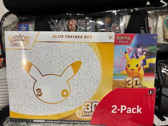 Pokémon TCG 30th Celebration Elite Trainer Box 2-Pack