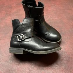 Black  Boots For Little Girls 