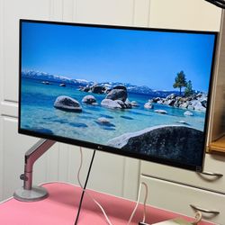 LG 27MU88 Monitor With Desk Mount