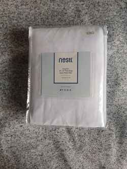 King Sz Extra Deep Pocket Fitted Sheet
