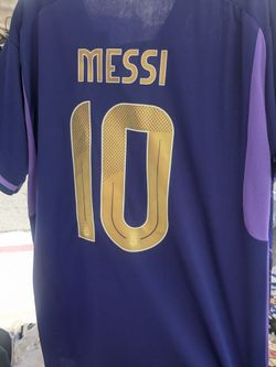 Argentina Messi Jersey XL Purple