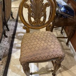 Antique Old Like New 3  Bar Chairs